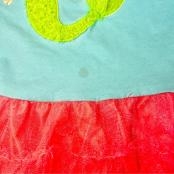 Rare Editions Pink and Blue Mermaid Dress - 24M - Picture 7 of 7